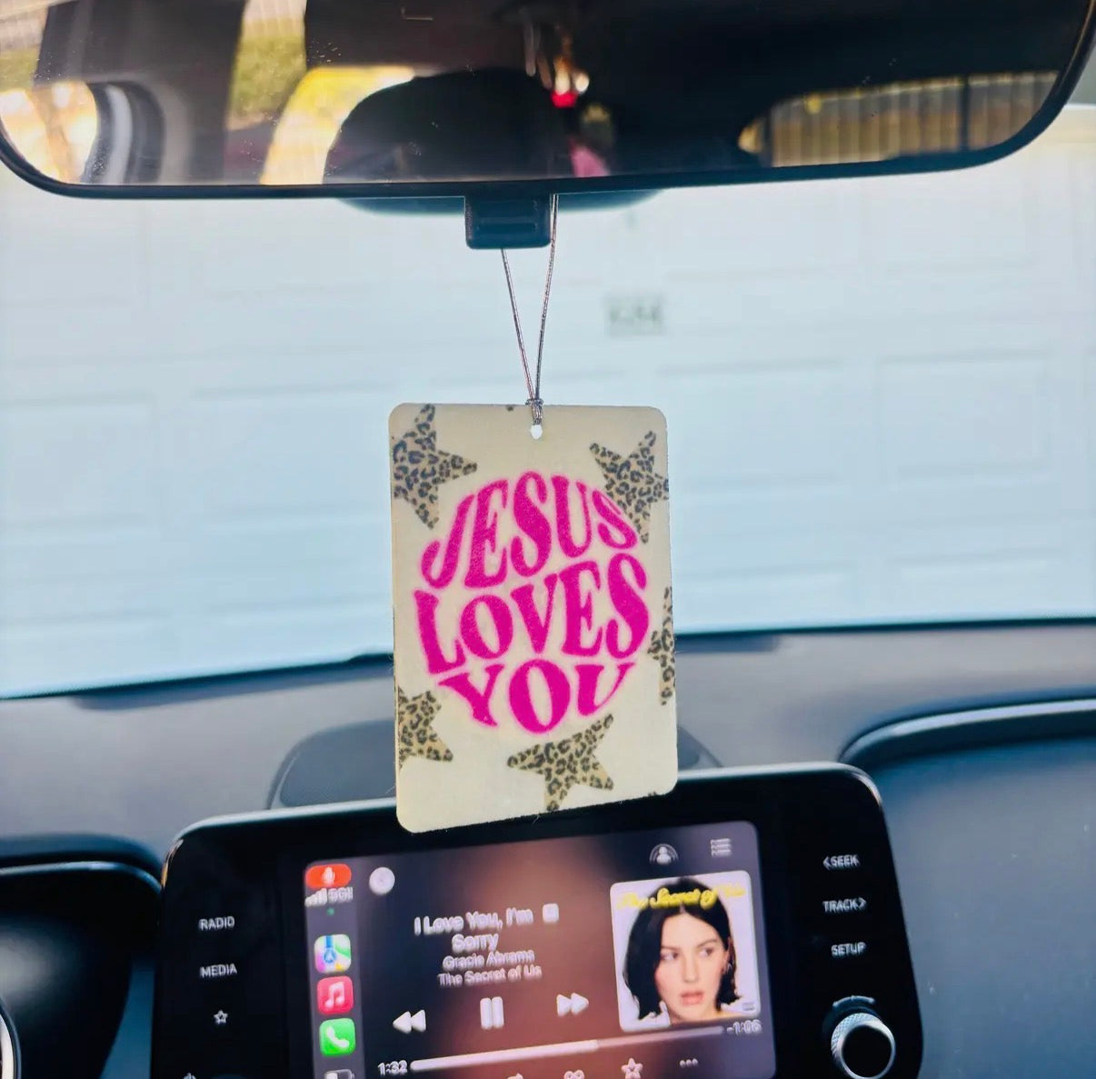 Jesus Loves You Air Freshener