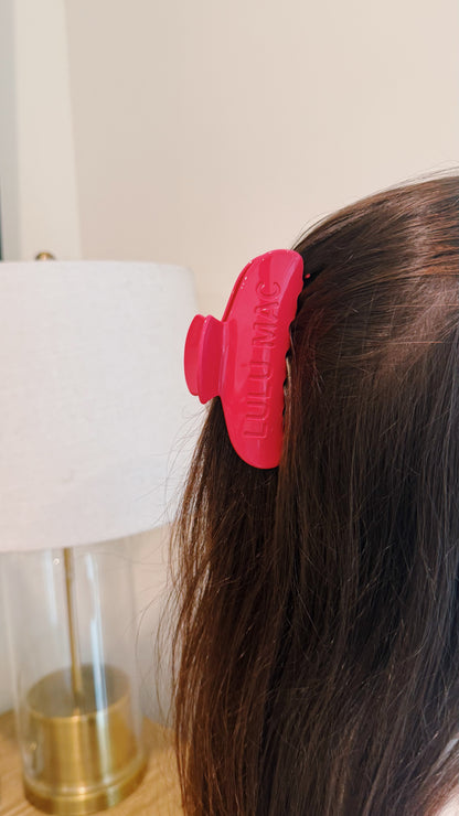 Hot Pink Lulu Mac Clip