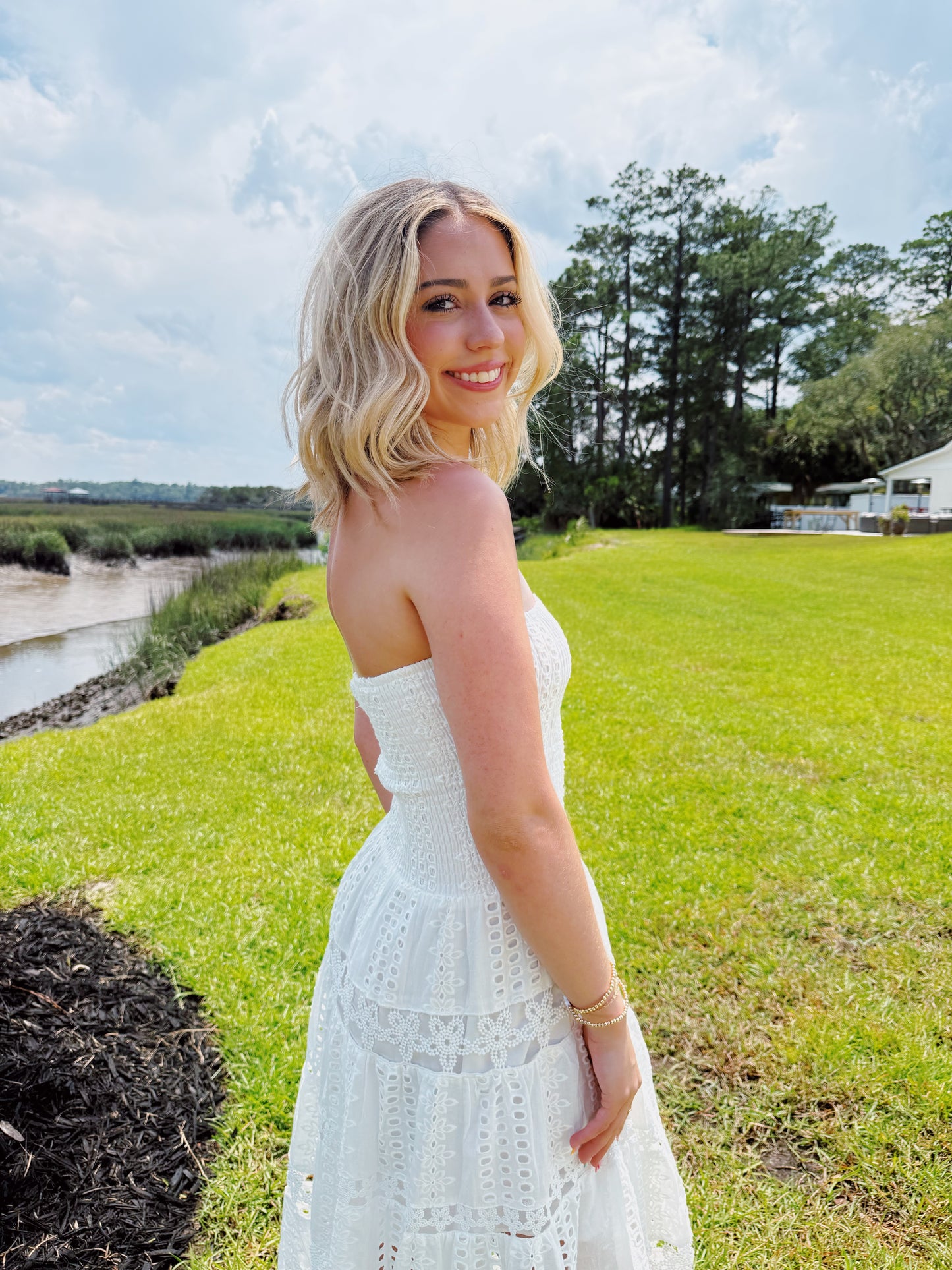 Kenzie Eyelet Dress