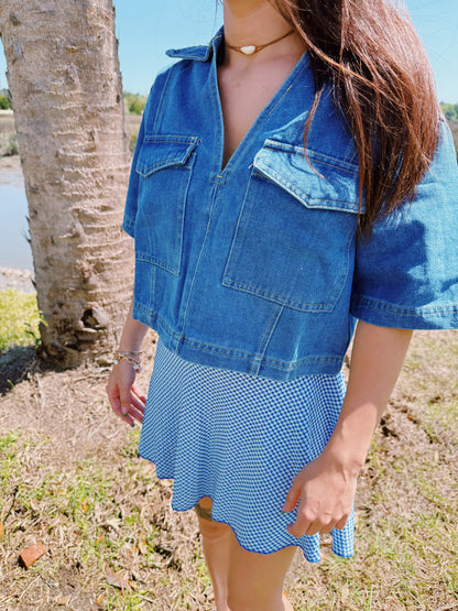 Denim Daze Top