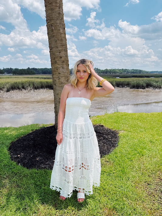 Kenzie Eyelet Dress