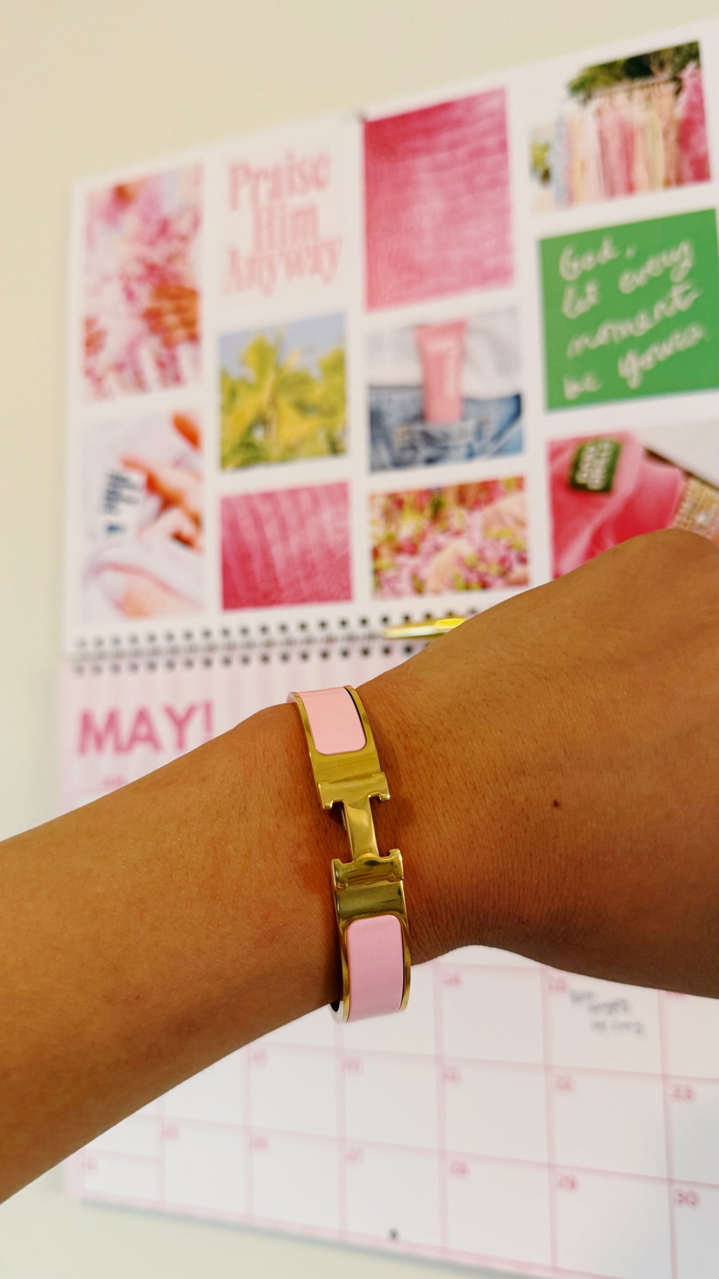 PreOrder - Pink Hannah Bracelet