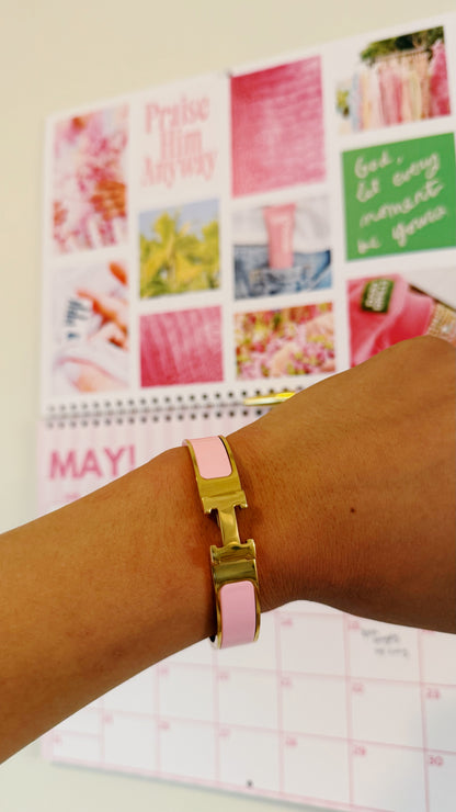 PreOrder - Pink Hannah Bracelet