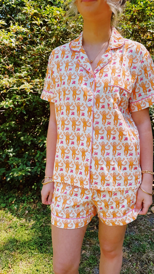 PreOrder - Orange RR Pajama Set