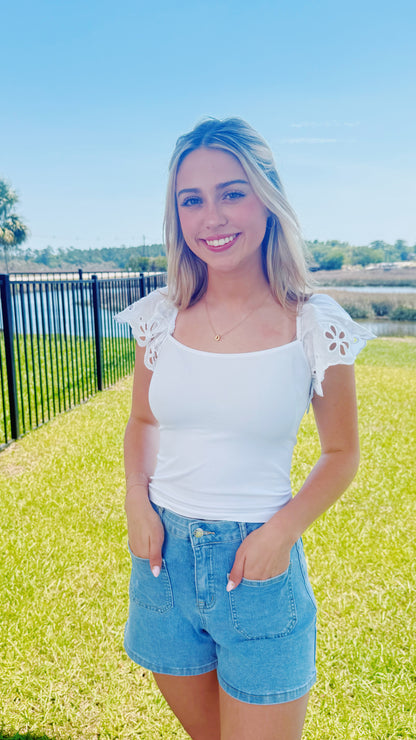 Demi Denim Shorts