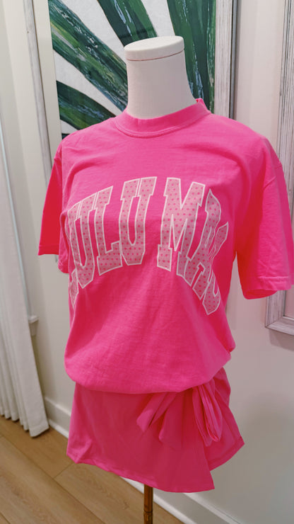 Lulu Mac Pink Polka Dot Shirt