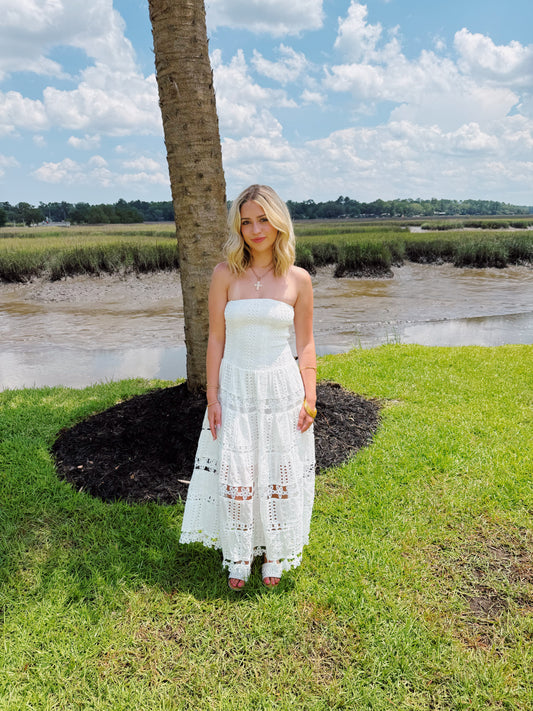 Kenzie Eyelet Dress